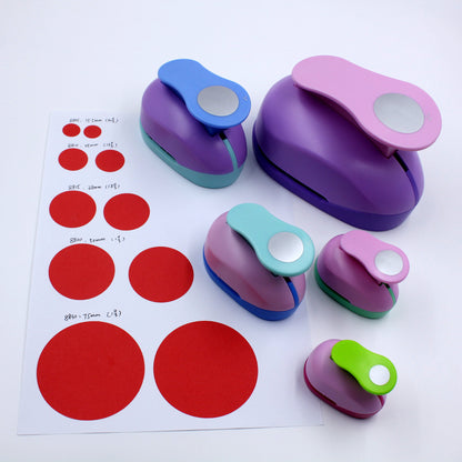 Round Children's Puzzle Embossing Machine