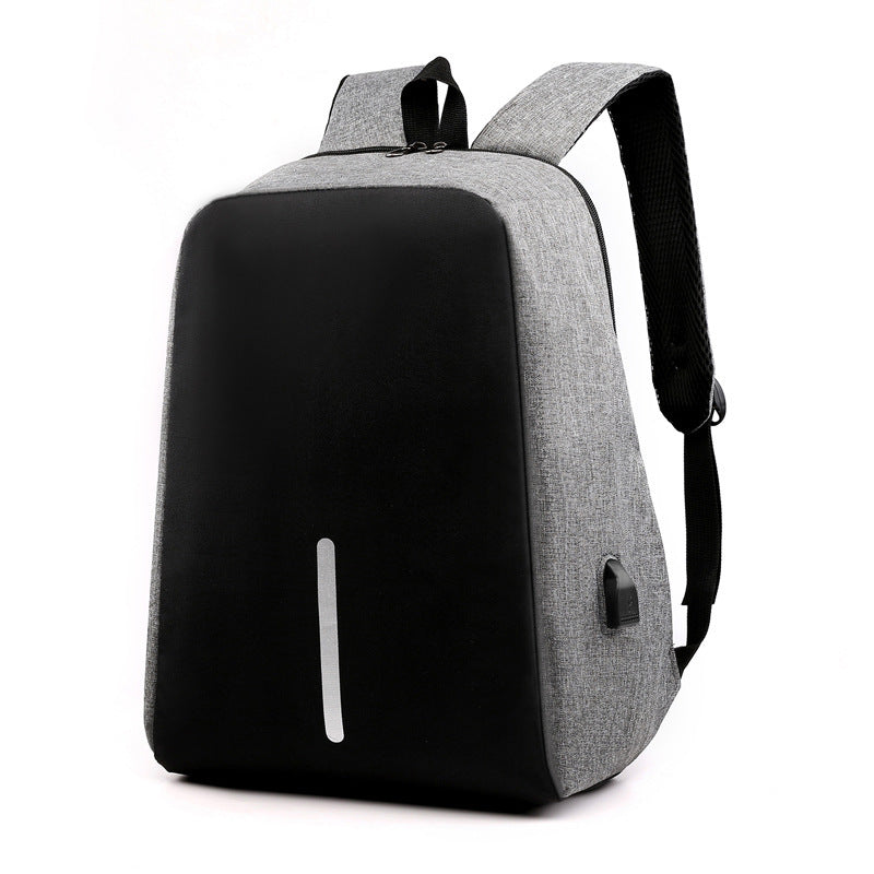 2019 fashion new anti-theft backpack casual backpack business men multi-function USB backpack