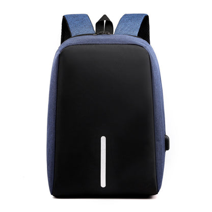 2019 fashion new anti-theft backpack casual backpack business men multi-function USB backpack