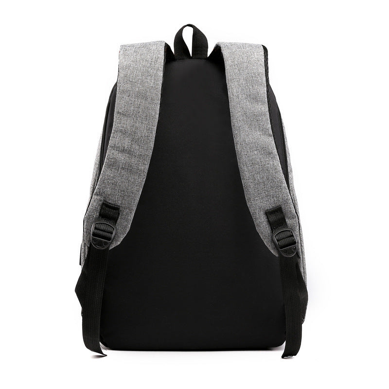 2019 fashion new anti-theft backpack casual backpack business men multi-function USB backpack