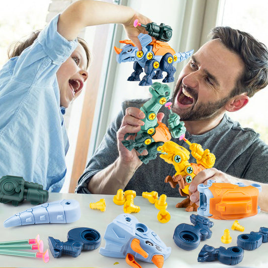 Children's Puzzle Assembling Dinosaur Detachable