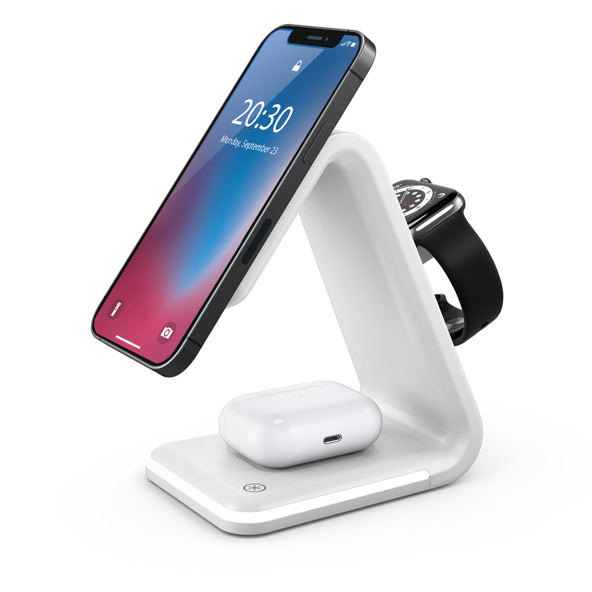 Three In One Wireless Charger Magnetic Attraction