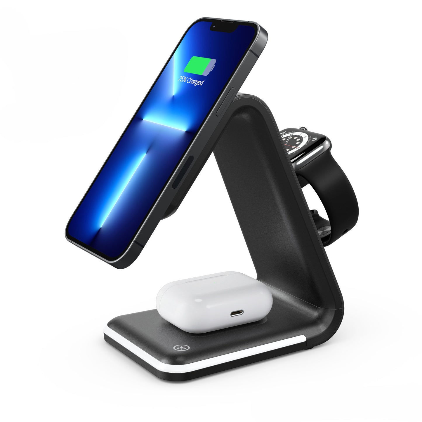 Three In One Wireless Charger Magnetic Attraction