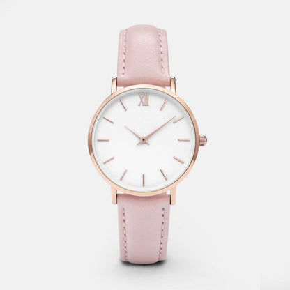 Fashion Women Watches Leather Quartz Watch for Ladies Clocks