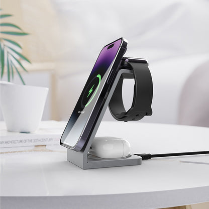 Three In One Wireless Magnetic Suction